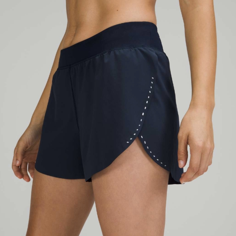 Lululemon Fast and Free Navy Women's Shorts